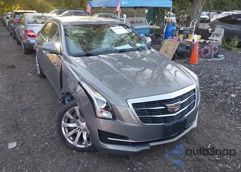 2017 Cadillac Ats Luxury из США, поврежденный, VIN 1G6AH5SX0H0164481